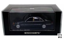 1/43 Mercedes-Benz 600 SEL 1991 Black Metallic Diecast Model