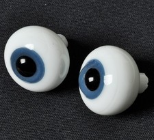 New 18mm Round Blue Glass BJD Eyes for Reborn/Newborn BJD Doll