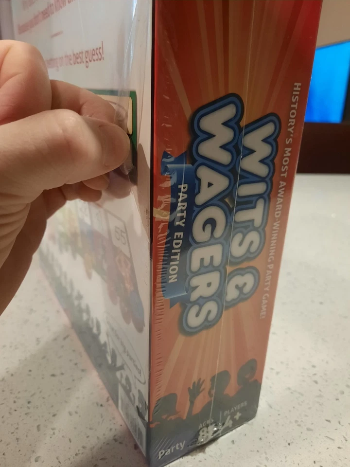 Ingenio y Apuestas Edición Fiesta Edades 8+ Y 4+ Jugador Sellado/Ligero Desgarro en Sello! Foto 4 de 4