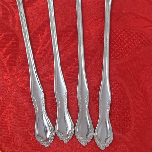 4X Ice Tsp AMC Stainless Japan Creon Serving Spoon set of 4 8" Long - Picture 9 of 10