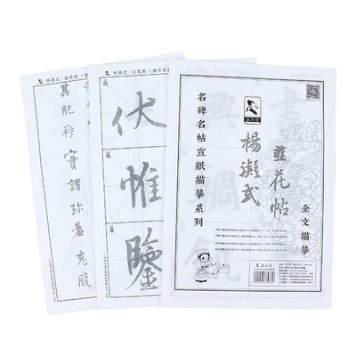 Chinese Calligraphy Ink Writing Sumi-e Tracing Xuan/Rice Paper Sheet for Begi...