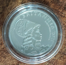 The Britannia 2021 UK 2oz Silver Proof Coin Royal Mint in Box LTD. to 550 MINT
