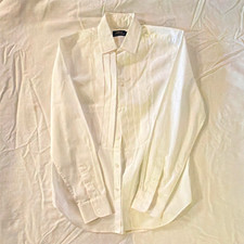Polo Ralph Lauren White Pleated Bib Tuxedo Formal Shirt Cotton Size 4
