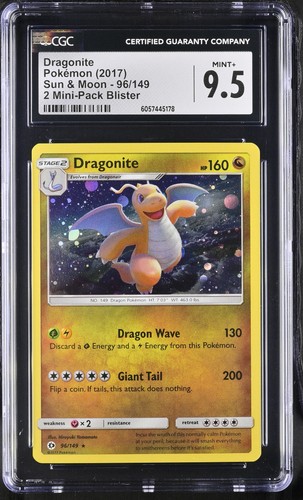 Dragonite graded CGC 9.5 for sale on eBay