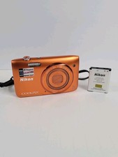 READ Nikon Coolpix S3500 20MP Orange Digital Camera Sensor Issue