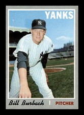 1970 Topps #167 Bill Burbach   EX/EX+ X3491796