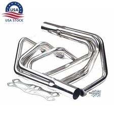 Exhaust Manifold Turbo Header Kit Stainlessfor Chevy Small Block Car V8 T Bucket Exhaust Manifold Turbo Header Kit Stainlessfor Chevy Small Block Car V8 T Bucket