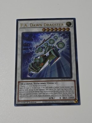 F.A. Dawn Dragster MP25-EN284 Ultra Rare 1st Edition NM 2025 Mega-Pack Yugioh