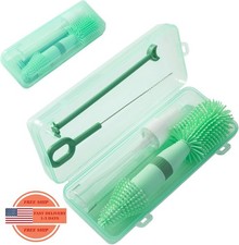 Cepillo peque o silicona para biberones antic licos para reci n nacidos cepillo