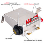 For 97-04 F150 Heritage Aluminum Coolant Recovery Overflow Expansion Tank Can US