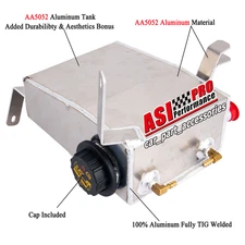 For 97-04 F150 Heritage Aluminum Coolant Recovery Overflow Expansion Tank Can US