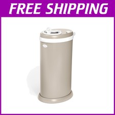 Stylish Stainless Steel Diaper Pail, No Special Bags
