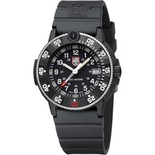 Luminox Men's Watch Navy Seal Original Black Dial Quartz Rubber Strap XS.3001.H