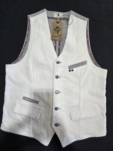 Garry's Earth Vest Handcrafted Made In Italy Size M Cod.32 - product listing photo