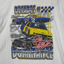 Vintage Dale Earnhardt Chase Authentics Graphic Print Mens Shirt Size L Nascar 