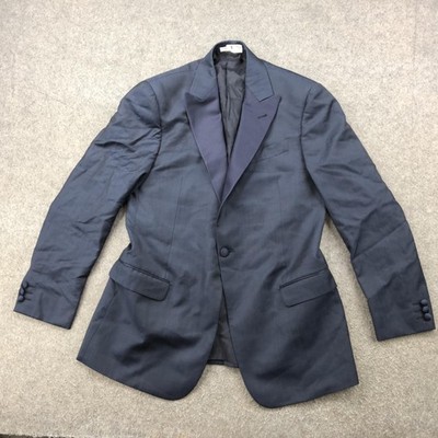 Giorgio Armani Suit Jacket Mens 40 Wool Mohair Silk Blend Italy