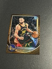 2025-26 Bowman Chrome Basketball Stephen Curry Reptilian Refractor Warriors 