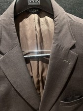 Jos A Bank Men's Wool Blend Suit Jacket - Classic Fit, Notched Lapel