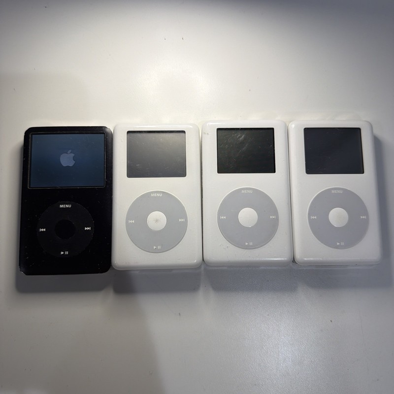 4x Apple iPod Classic Bundle 20GB & 80GB AS IS
