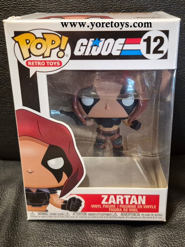 2020 Funko Pop Retro Toys Gi Joe Cobra Zartan #12 MISB