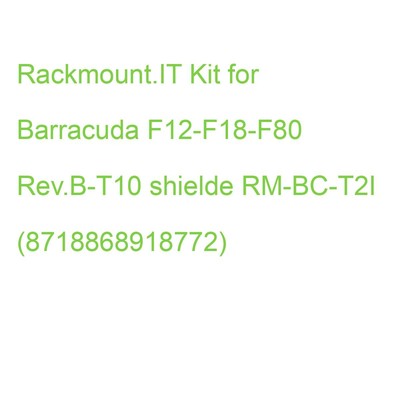 Rackmount.IT Kit for Barracuda F12-F18-F80 Rev.B-T10 shielde RM-BC-T2I (87188689