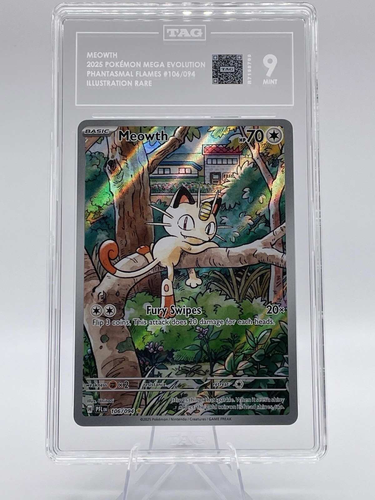 Meowth - Phantasmal Flames #106 Price & Value ($17.18) | PokeScope