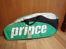 Prince 2007 Tour Team Tennis Bag Triple GR w/Shoulder Strap Green  Black - NWT