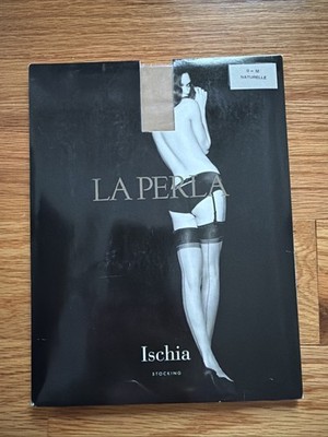 La Perla Ischia Stockings, Naturelle 11=M NEW