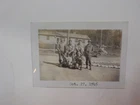 WW2 Photo Soldier In Military Jeep Rifle War Photograph World War Militaria WWII