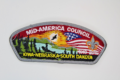 #ad 2010 Mid America Council Shoulder Boy Scouts of America BSA Patch $3.95