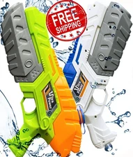 2 Pack Super Soaker Water Gun Squirt Guns Shooter Water Blaster  for Kids Adults