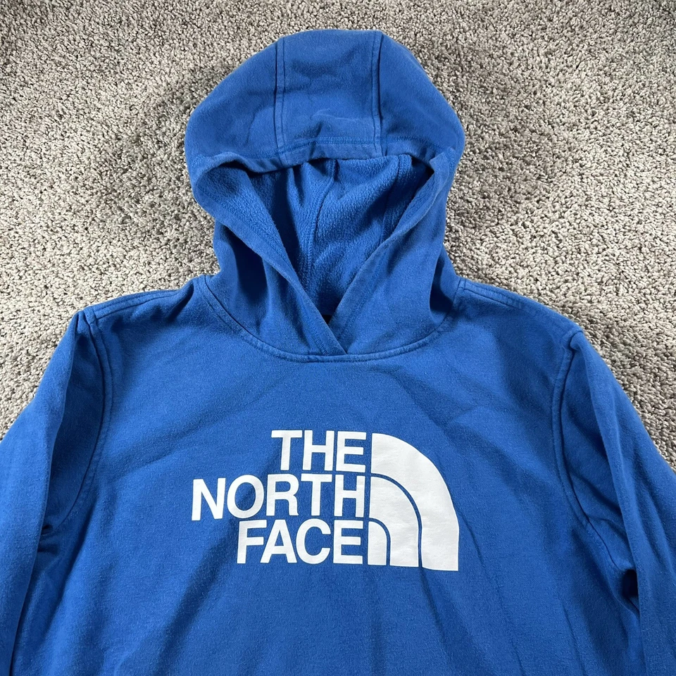 Suéter The North Face Niños XL Azul Sudadera con Capucha Ropa de Calle Relajado Cómodo Informal Foto 2 de 4