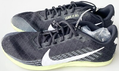 Size 9 - Nike Zoom Rival XC Spike Black Barely Volt W for  display picture 1