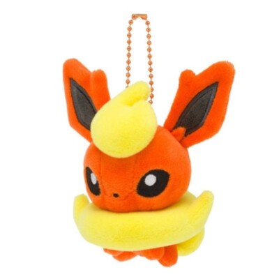Pokemon Originale Mocchiri Mascotte Pokemon Bambole Portachiavi Flareon  Giappone