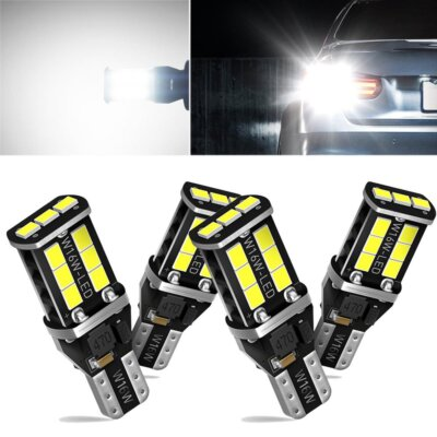 #ad 4PC AUXITO LED Reverse Back Up Light Bulb 921 912 W16W 904 916 Super White 6000K $11.99