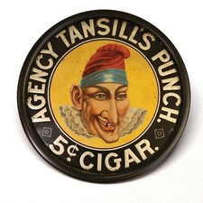 Agency Tansills Punch Cigar Advertising Pocke...