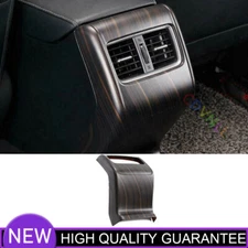 Rear Air Outlet Anti-Kick Panel Trim For Honda Accord 10th 2018-2022 Matte Wood