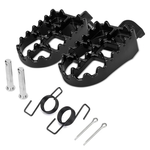 Aluminum Foot Pegs Rest For Yamaha PW50 PW80 Honda XR50 XR/CRF 50/70 Dirt Bike - Foto 6 di 14