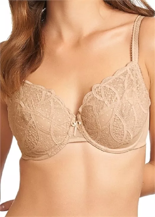 NWT Wacoal SIMPLY SULTRY Bra / Hipster, 38DDD / L Nude ***