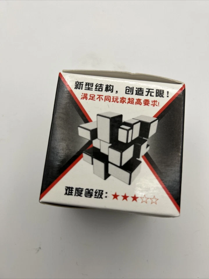 Cubo mágico Shengshou espejo plateado Foto 4 de 4