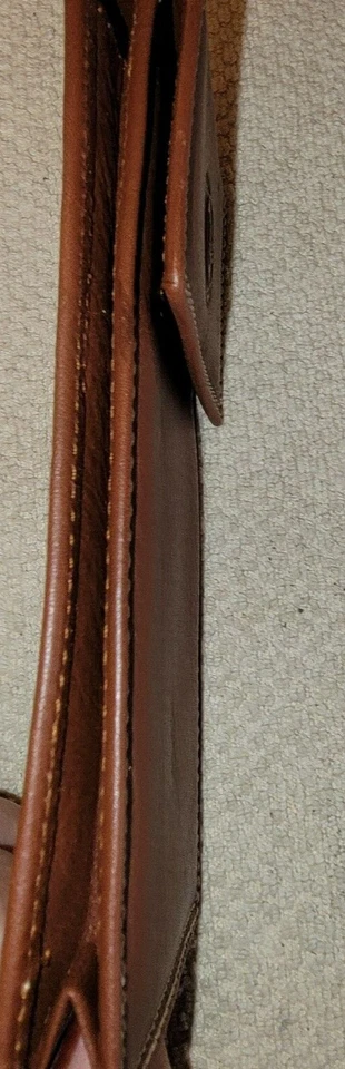 Schaeffer眼镜盒,棕色皮革眼镜  — 第 4/4 张图片