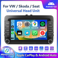 32GB For VW Golf Polo Passat Jetta Android 13 Apple CarPlay Car Stereo GPS Radio