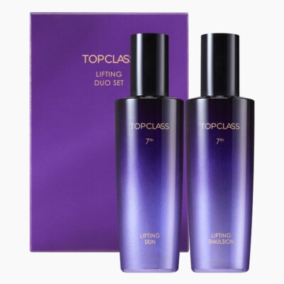 Charmzone Topclass Lifting Duo Set (Skin 120ml + Emulsion 120ml) | Triple Collag