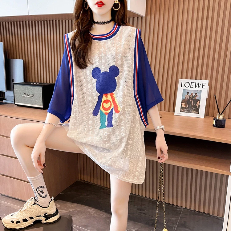 T shirt dress korean style 2025