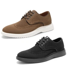 Men's Dress Oxfords Breathable Comfortable Lightweight Fashion Casual Shoes