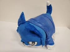 2024 Aphmau Meemeows Large Push 11" Mystery Cat WOLF EIN Blue Hoodie New