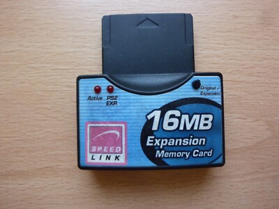 Playstation PS2 Memory Card Speed Link SL-4055 16 MB - Sehr Guter Zustand