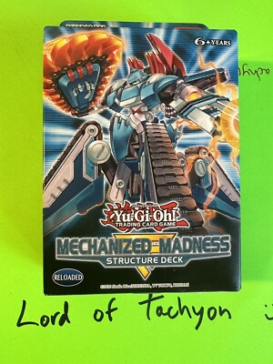 yugioh mechanized madness structure deck Yu-Gi-Oh!: Deck: Unauthorized Reactivation Machina Gearframe and Machina Fortress ran rampant after their initial debut Yugioh Mechanized Madness Structure Deck