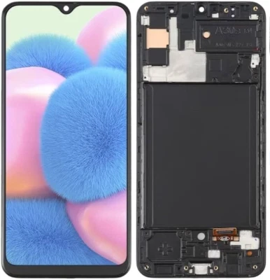 GTECKWORLD For Samsung Galaxy A30s A307 LCD Oled Replacement Touch Screen Display + Frame