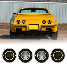 4pcs Tail Lights and Backup Lights For 1975-1979 Chevrolet Corvette C3 Light Set